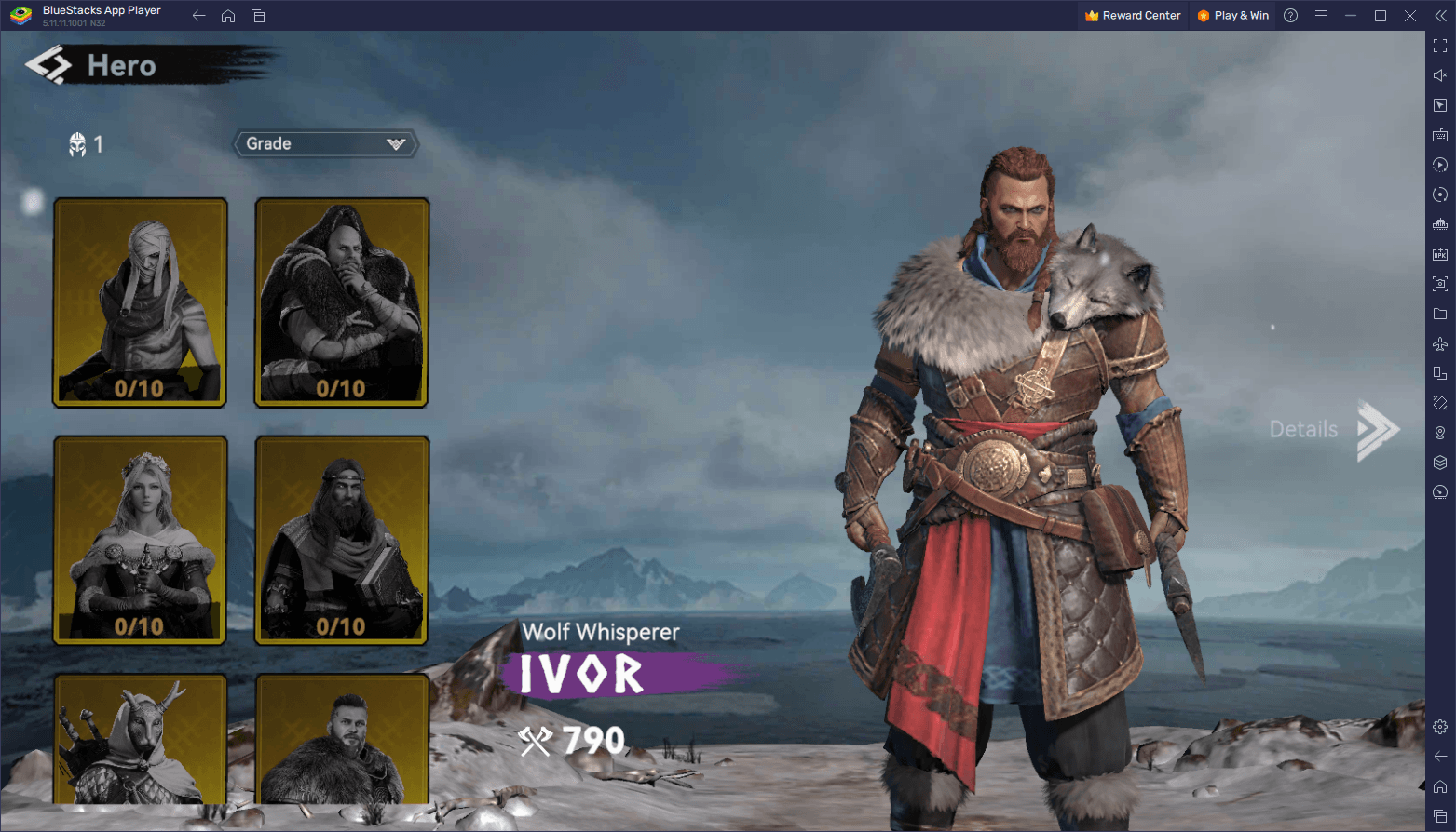 Viking Rise: Гайд по рероллу - Как в начале игры получить лучших персонажей  | BlueStacks