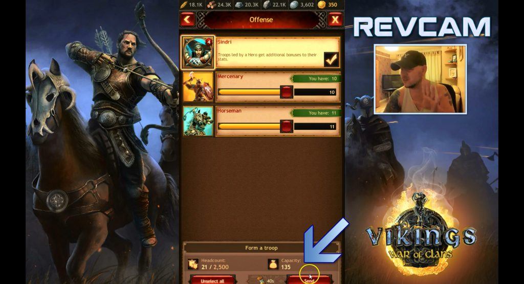 vikings war of clans how to start over