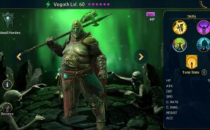 Vogoth em RAID Shadow Legends – Como abusar da cura “letal” e carregar times no PvE e no PvP