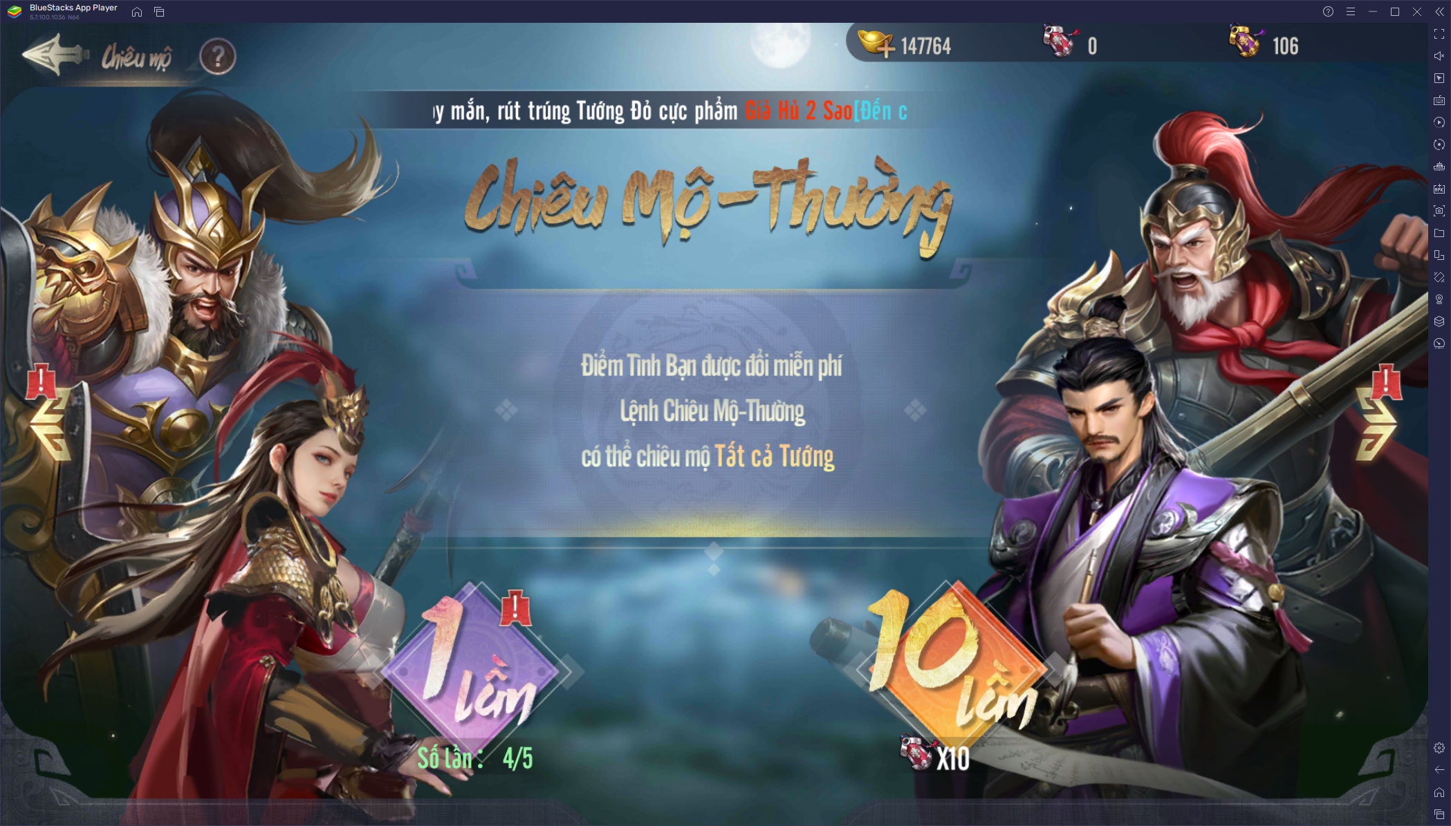 Hướng dẫn game thủ lần đầu chơi Vương Giả Thiên Hạ trên PC