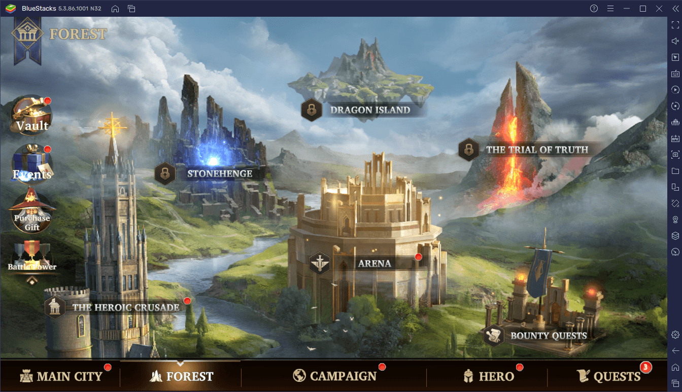 How to Install War of Deities: Darkness Rises on PC or Mac with BlueStacks