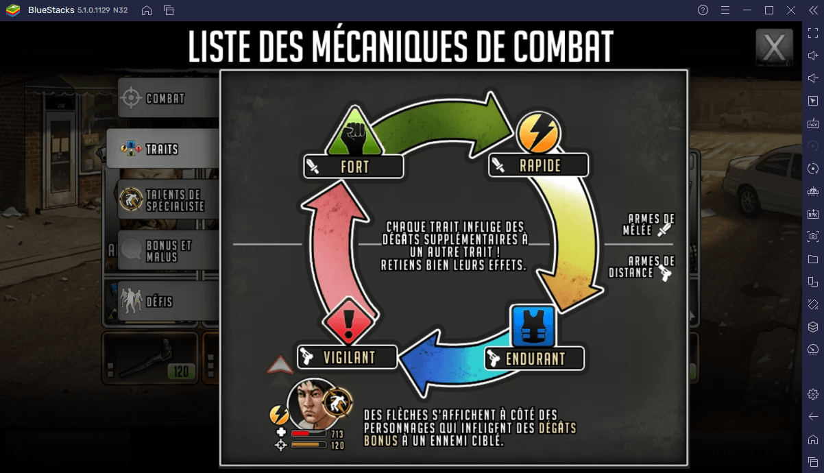 Guide de la Recherche et des Combats dans The Walking Dead: Road To Survival