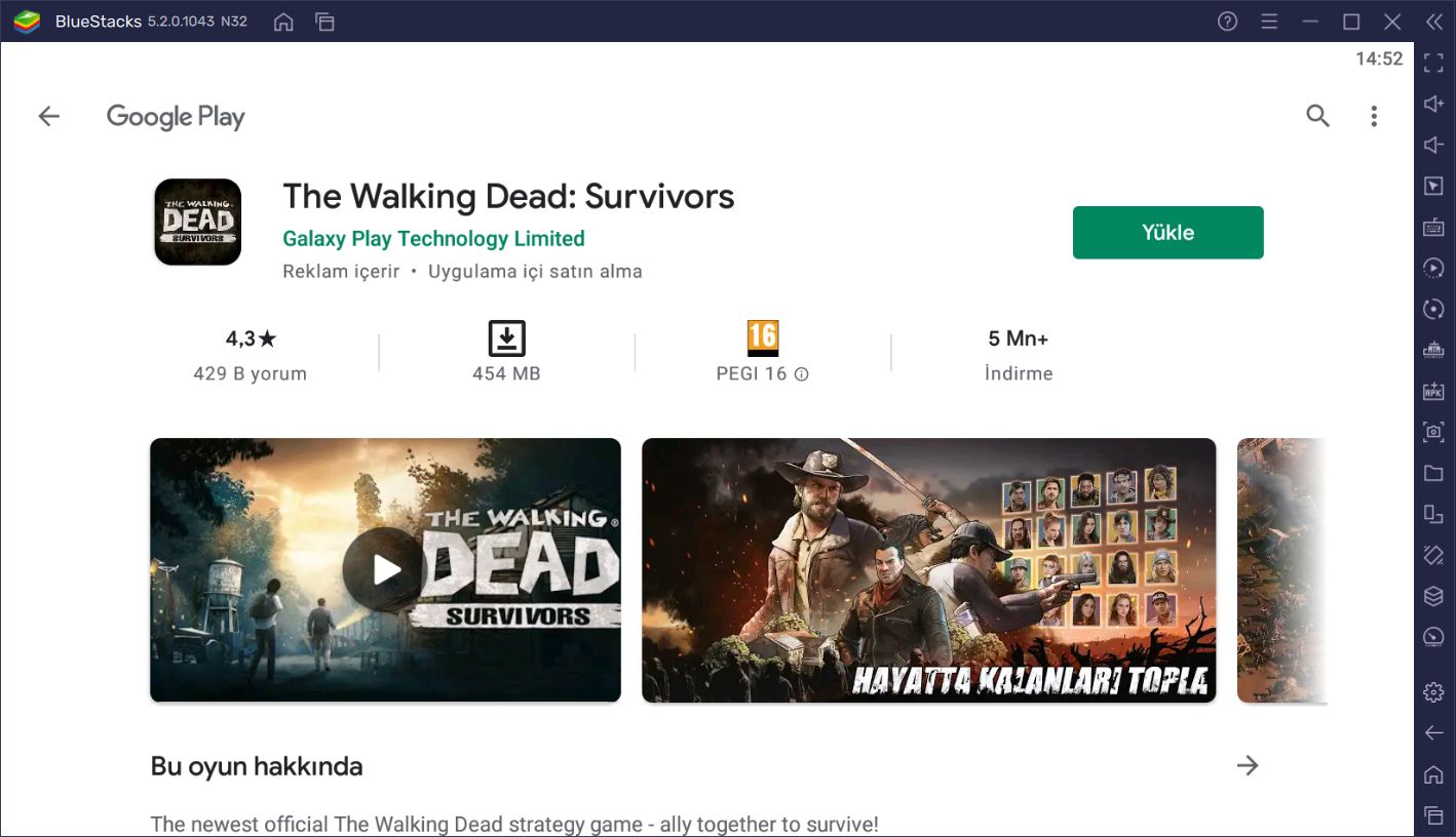 PC’de The Walking Dead: Survivors Oynayın