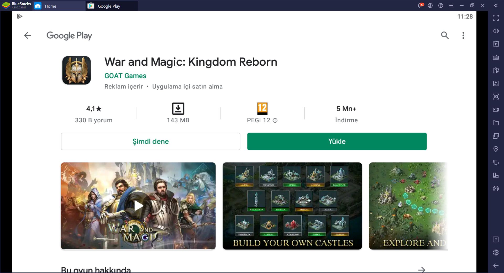 War and Magic: BlueStacks Kurulum Rehberi