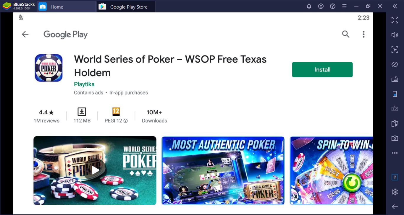 How to Play World Series of Poker on PC with BlueStacks