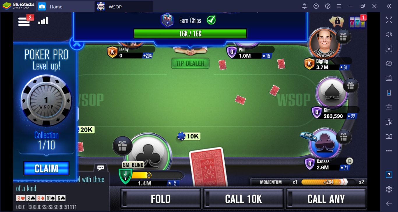 How to Play World Series of Poker on PC with BlueStacks