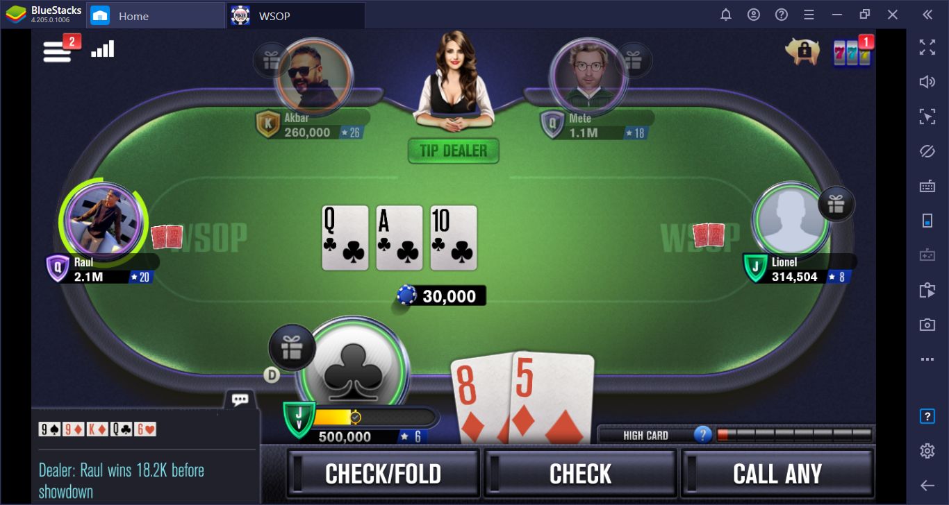 Tips And Tricks To Play Like A Pro In World Series Of Poker | Bluestacks