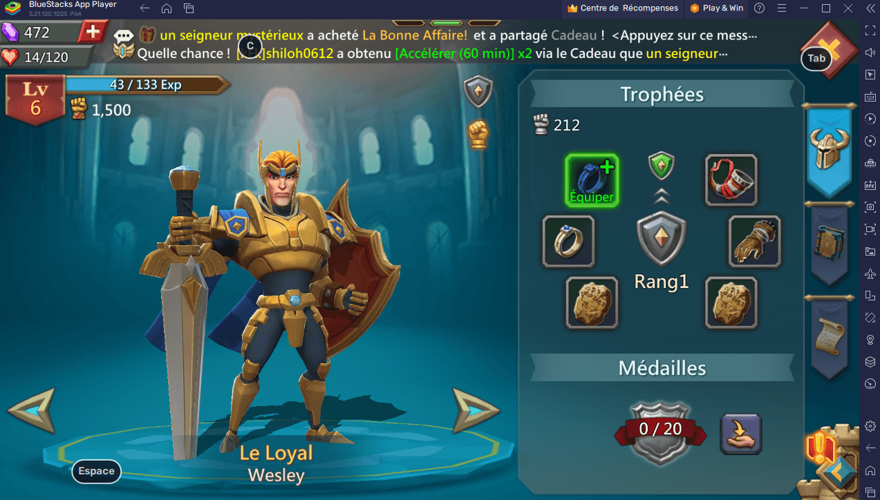 Lords Mobile : Le Guide Complet des Héros du Jeu