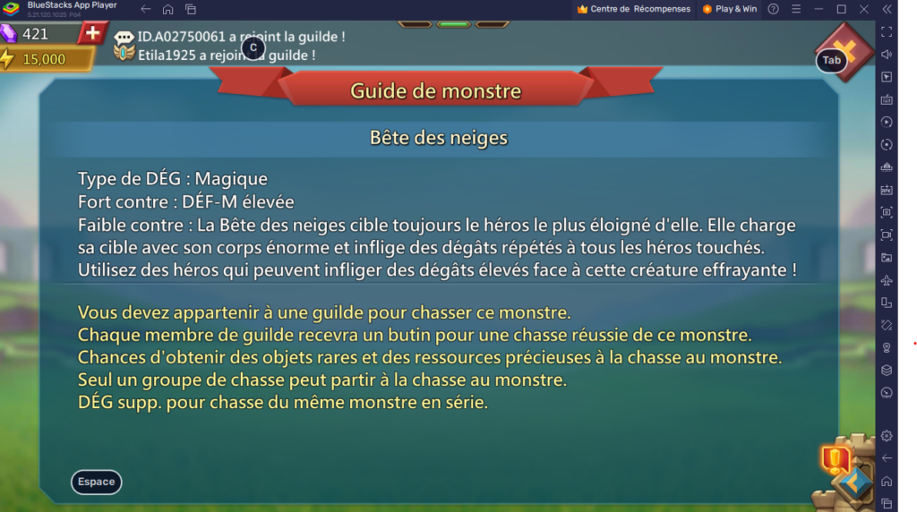 Lords Mobile La Chasse aux Monstres C’est Quoi et Quelles Sont les Associées