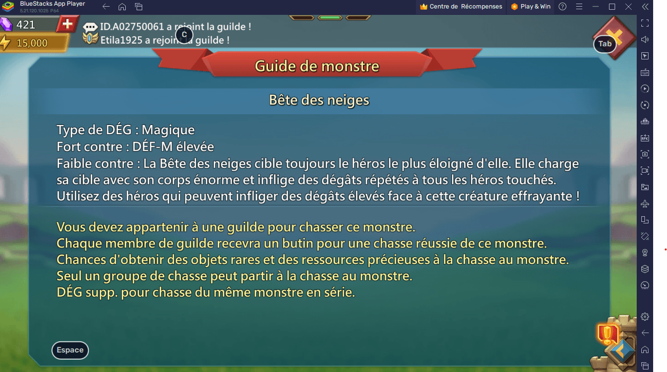 Lords Mobile: La Chasse aux Monstres C’est Quoi et Quelles Sont les Récompenses Associées?