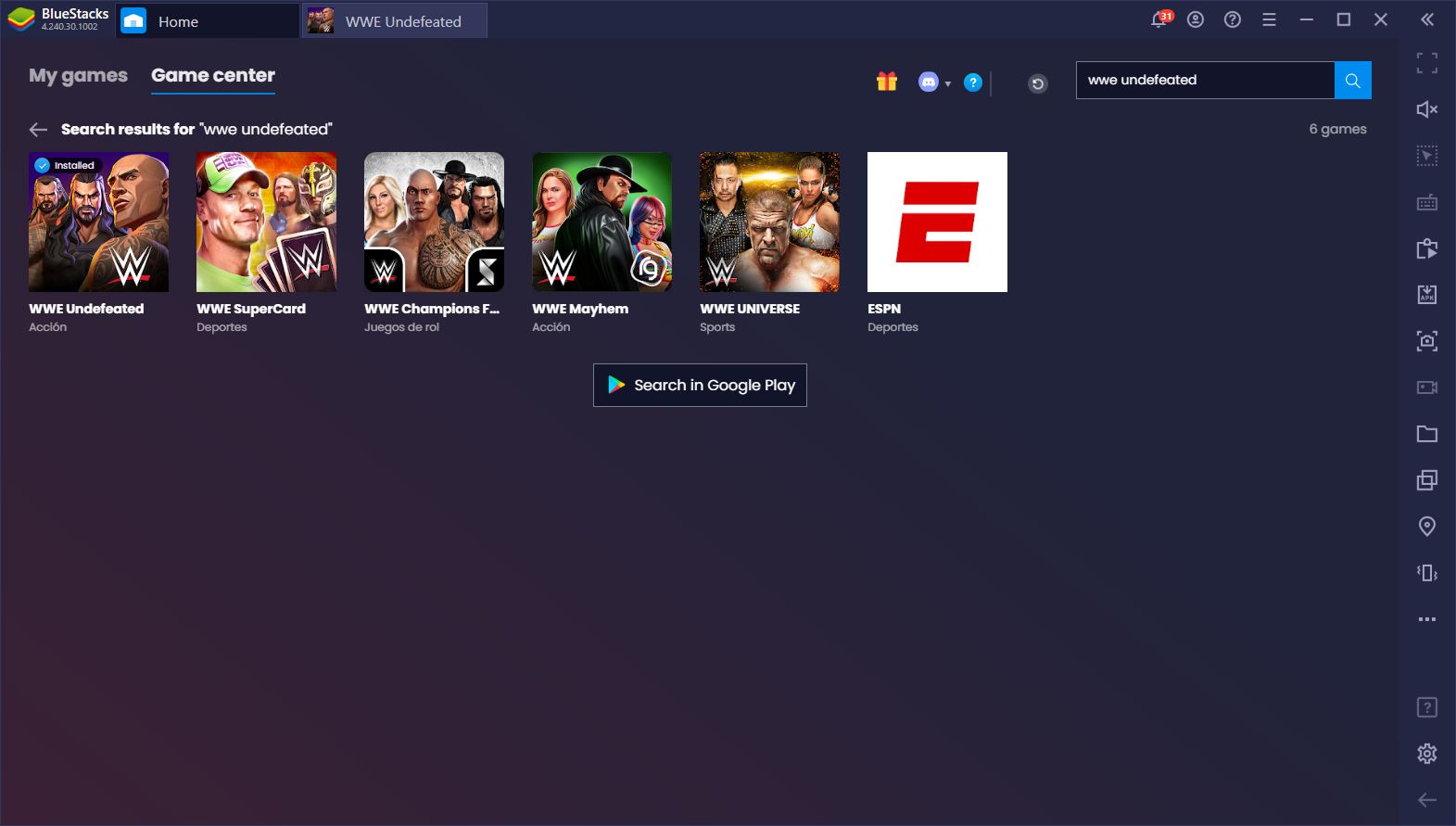 WWE Undefeated Just Released and You Can Play it on PC With BlueStacks