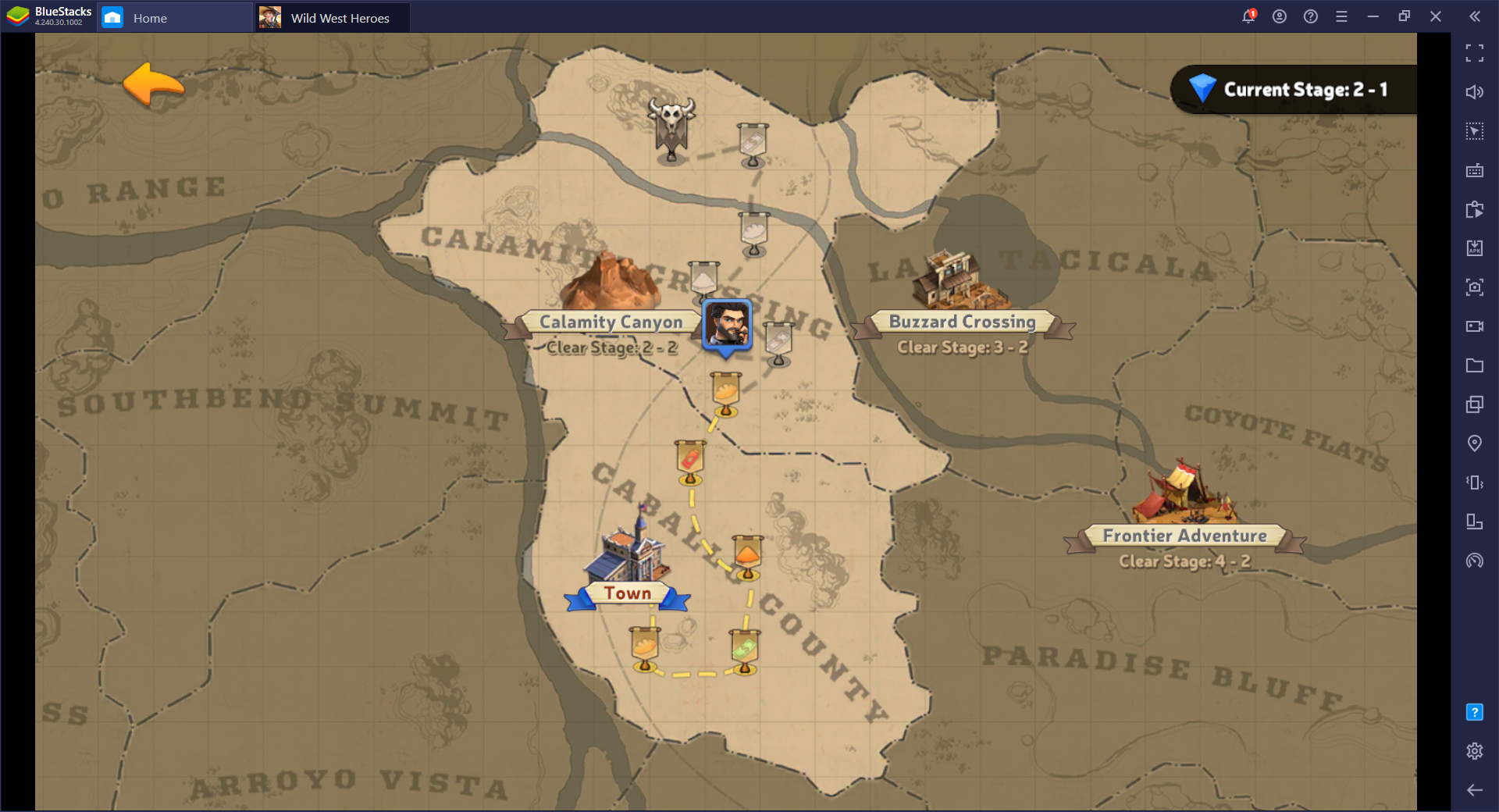 Selamatkan Wild West - Cara Main Wild West Heroes di PC dengan BlueStacks
