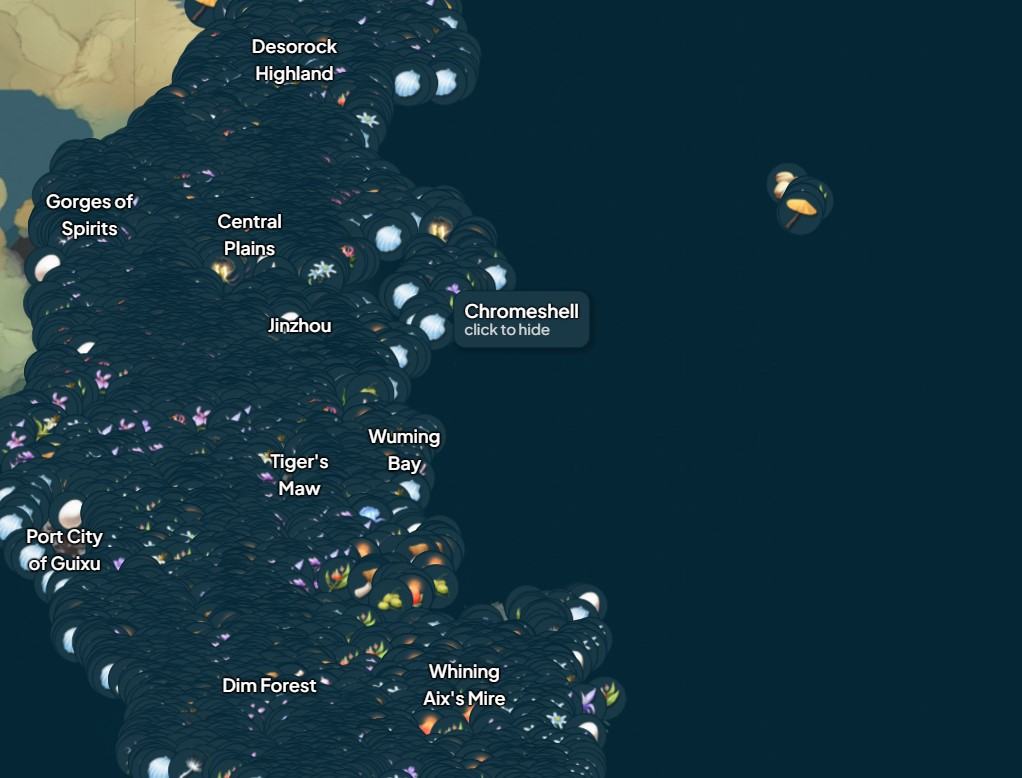 Le Guide de la Carte de Wuthering Waves – Découvrez les Emplacements de Toutes les Ressources Importantes