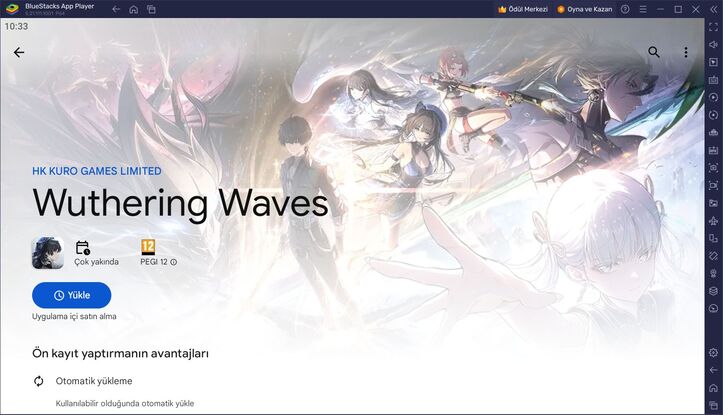 BlueStacks ile Wuthering Waves PC Kurulum Rehberi