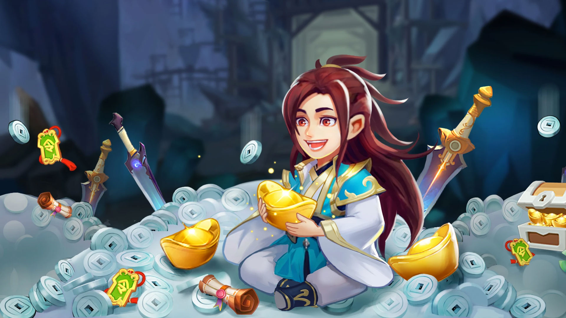 Download and play Idle Master: Wuxia Manager RPG on PC & Mac (Emulator)