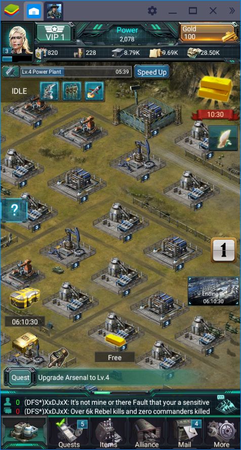 Beginner’s Guide for War Games - Commander on BlueStacks