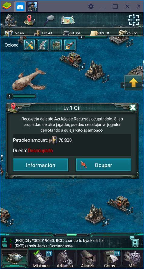 Guía para Principiantes de War Games - Commander en BlueStacks