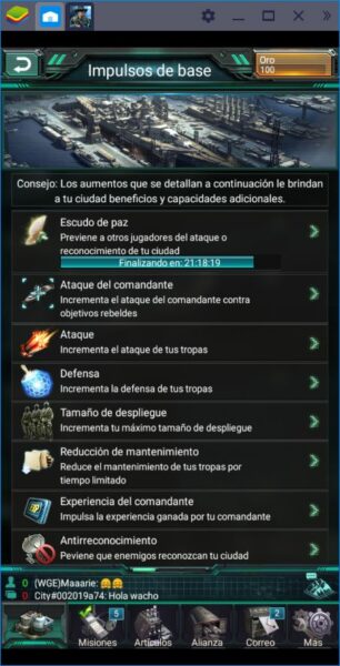 Guía para Principiantes de War Games - Commander en BlueStacks