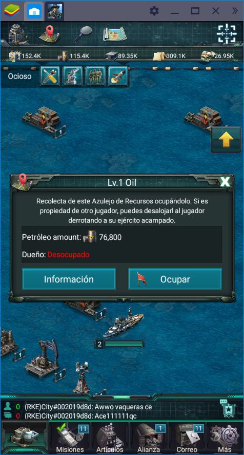 Cómo Optimizar en War Games con BlueStacks