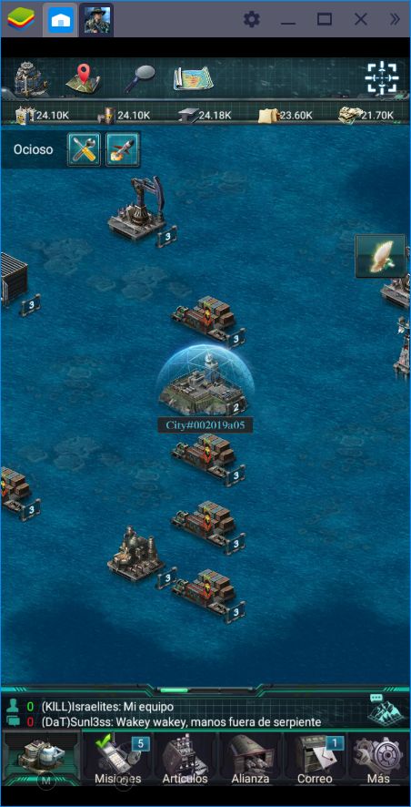 War Games - Commander: El Nuevo Juego de Conquista en BlueStacks