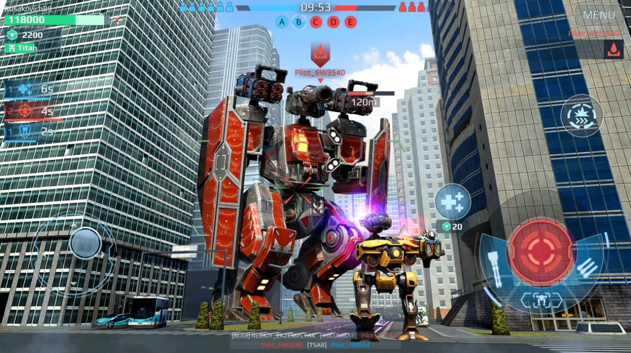 Guida al combattimento delle battaglie multigiocatore di War Robots: comprendi l'importanza dei ruoli