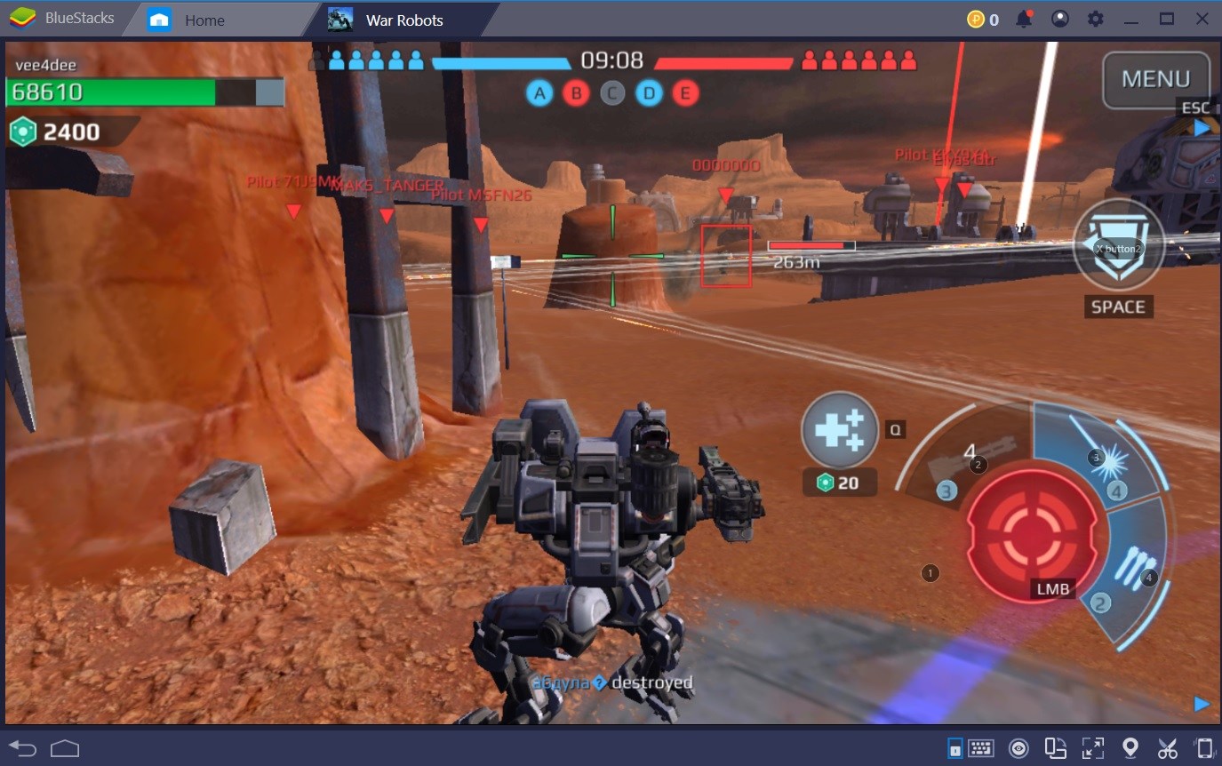 war robots tactical action