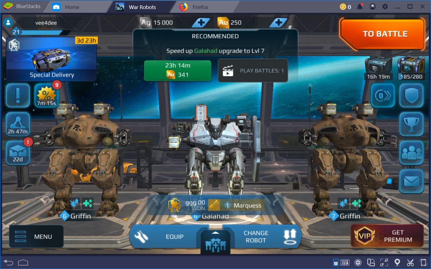 War Robots Beginner And Middle Tier Bots Bluestacks