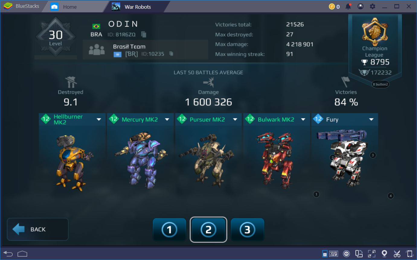 TOP 3 Best Dash Bots Ranking in War Robots 