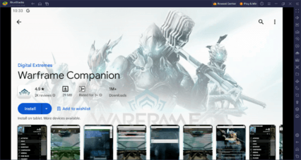 How to Play Warframe Companion on PC with BlueStacks