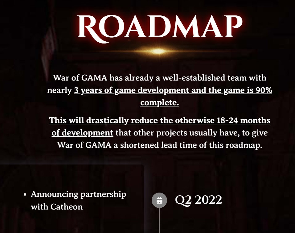 War of GAMA – Introduction to Fight & Earn Mechanics and Roadmap