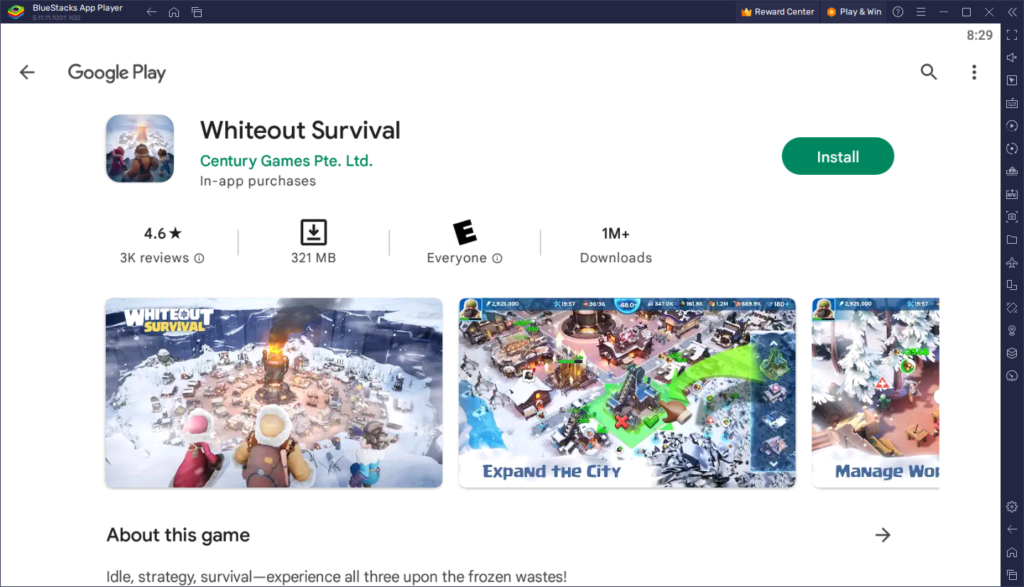 How To Play Whiteout Survival On PC With BlueStacks