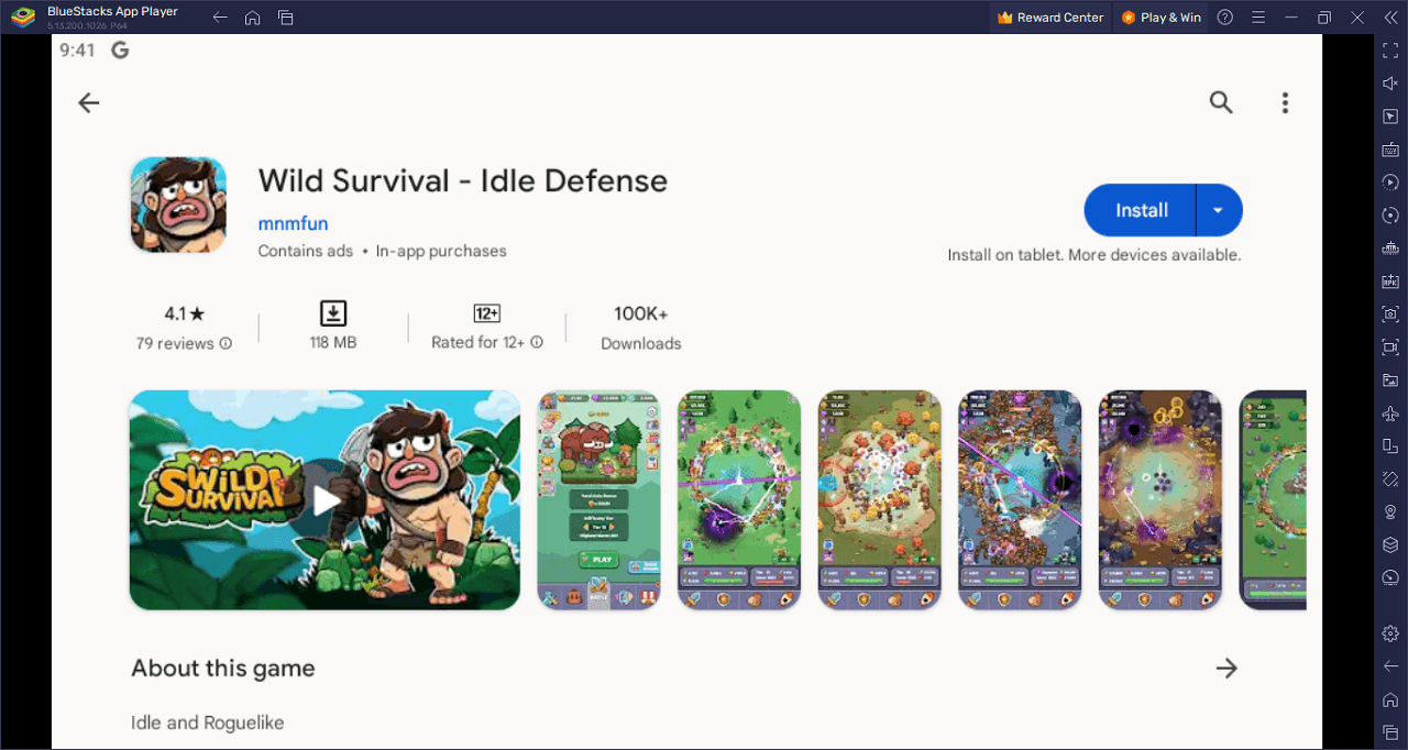 如何使用BlueStacks在電腦端暢玩《Wild Survival - Idle Defense》