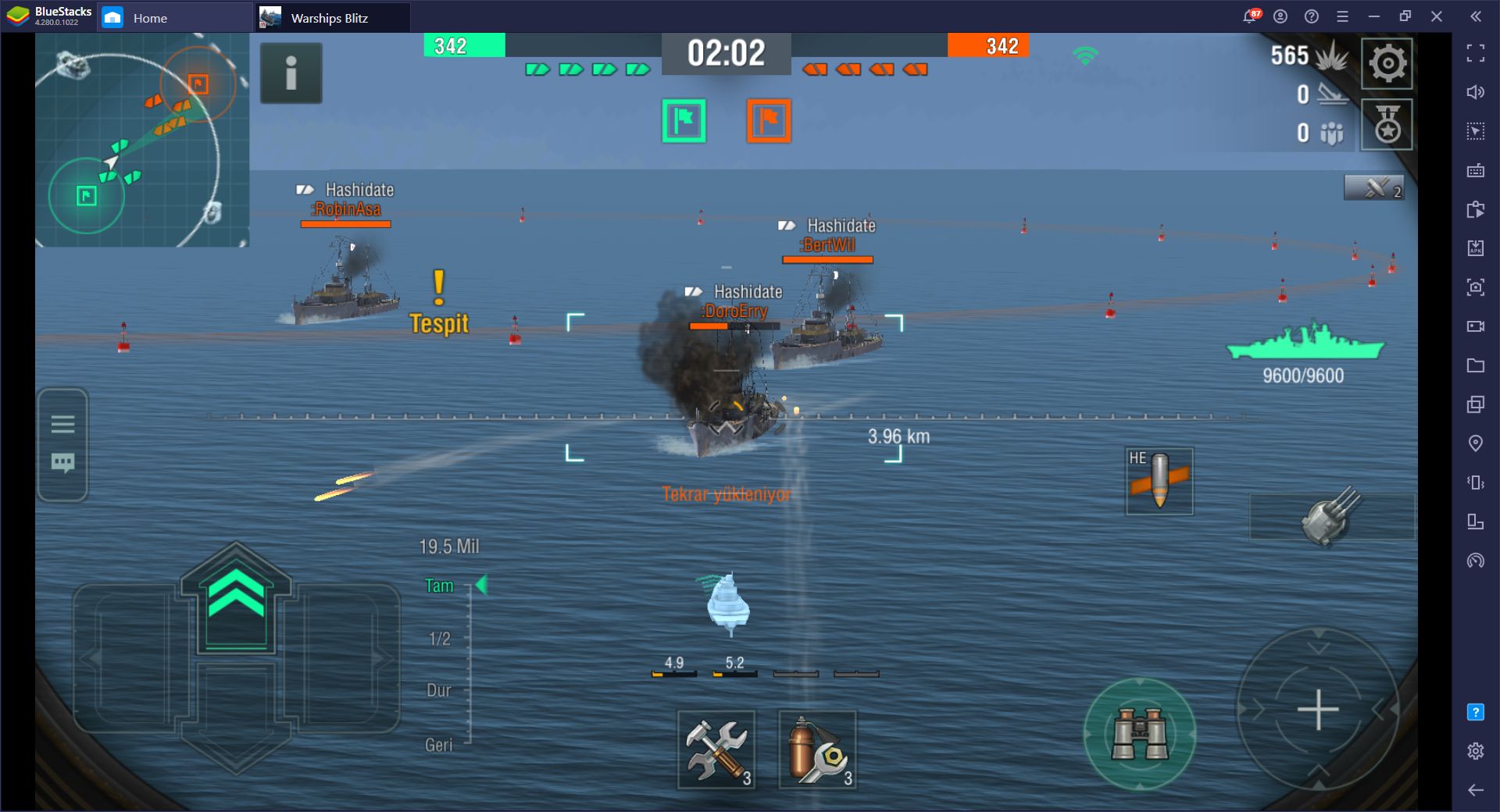 BlueStacks ile World of Warships Oynayın