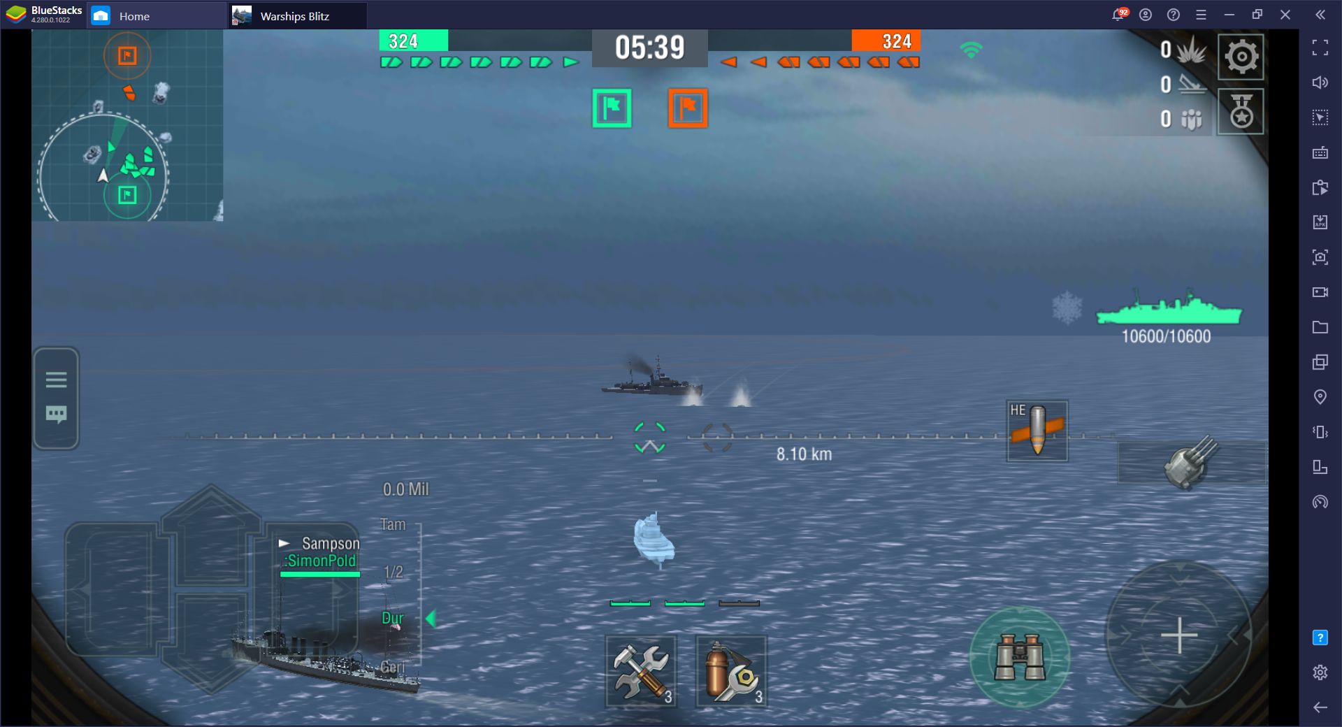 World of Warships Blitz Deniz Savaşları