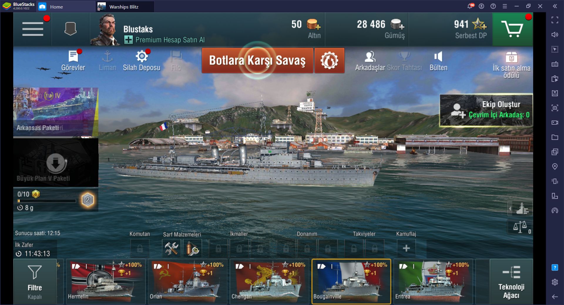 World of Warships Blitz Oyunundaki En İyi Gemiler