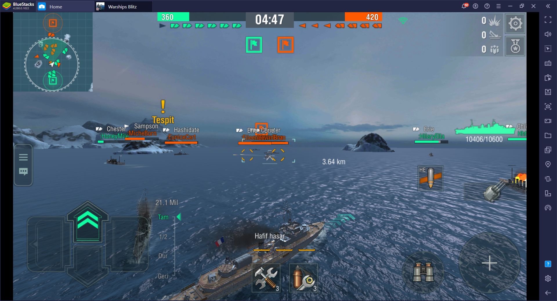 World of Warships Blitz İleri Düzey Taktikler