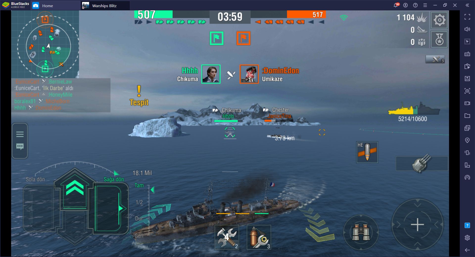 World of Warships Blitz İleri Düzey Taktikler