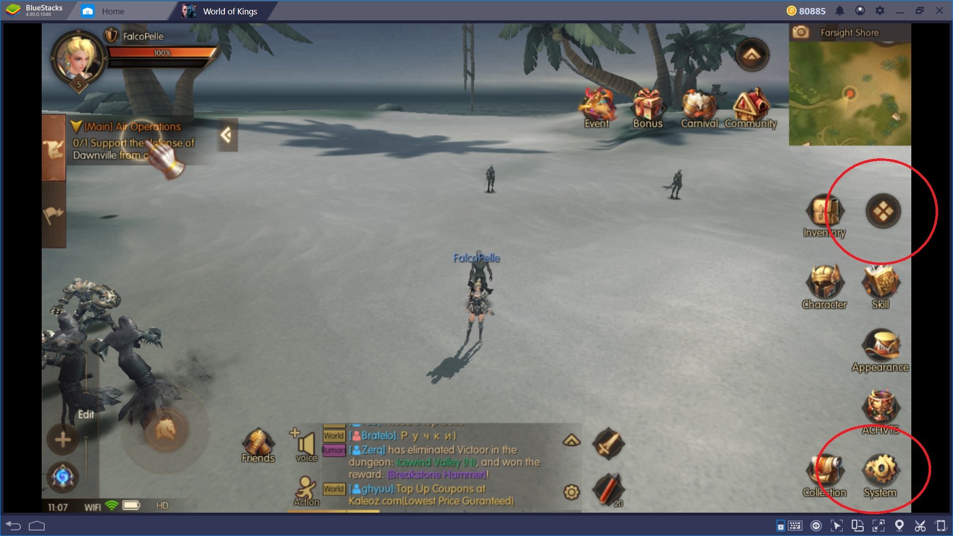 Gioca a World of Kings, il nuovo ambizioso MMORPG e sfrutta tutti i vantaggi di Bluestacks!