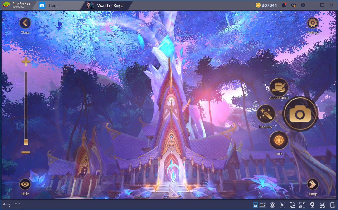 World of Kings en BlueStacks: Impresionantes Gráficas Ultra-HD y Versátiles Esquemas de Control