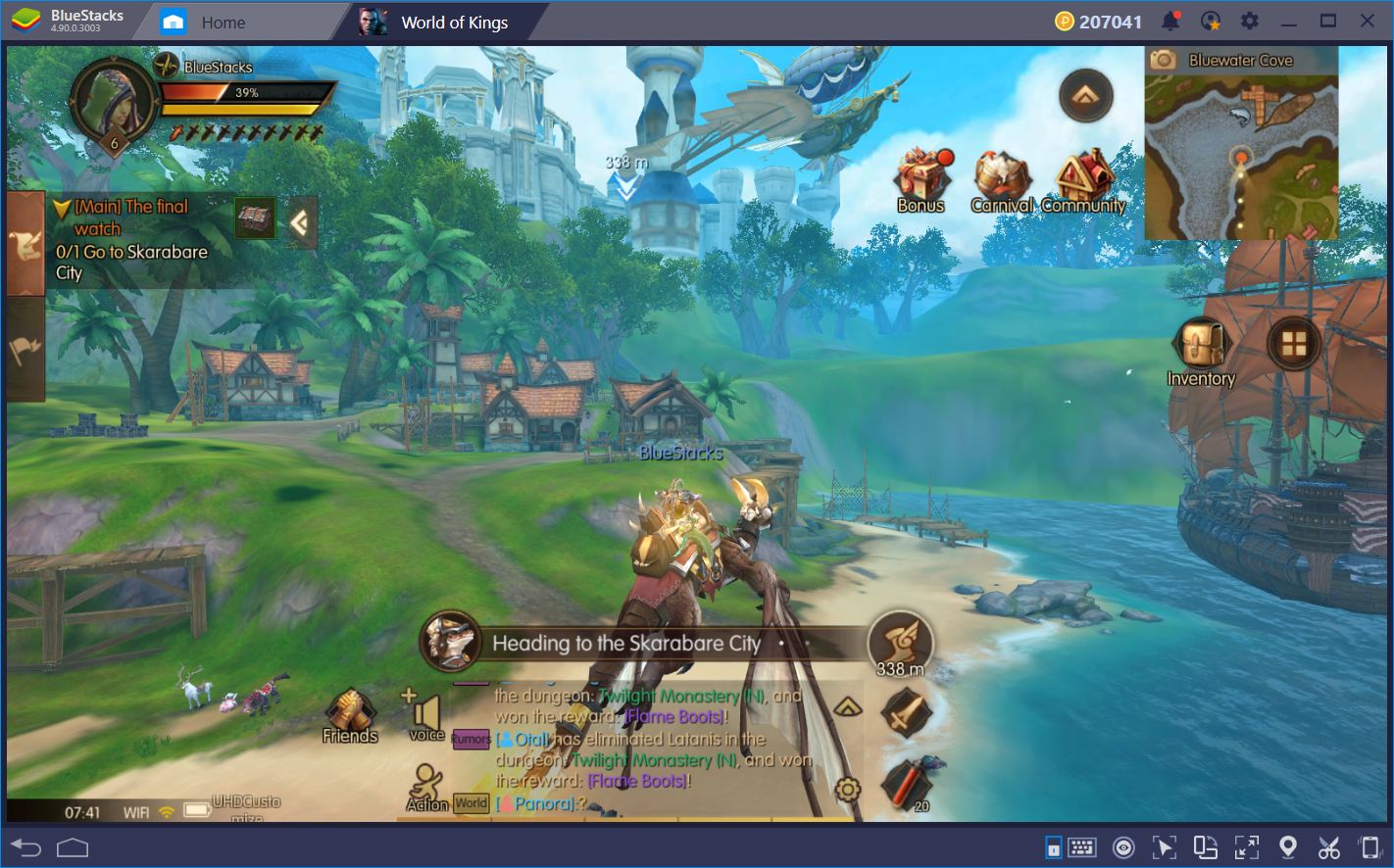 World of Kings: Come World of Warcraft, ma su Android