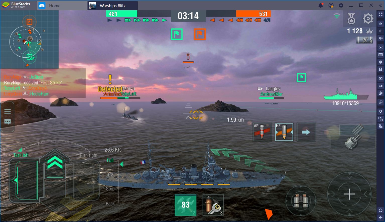 Advanced Naval Tactics for World of Warships Blitz