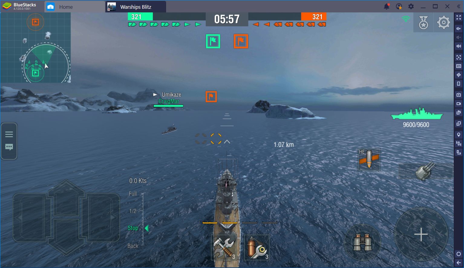 World of Warships Blitz: Nautical Domination With BlueStacks