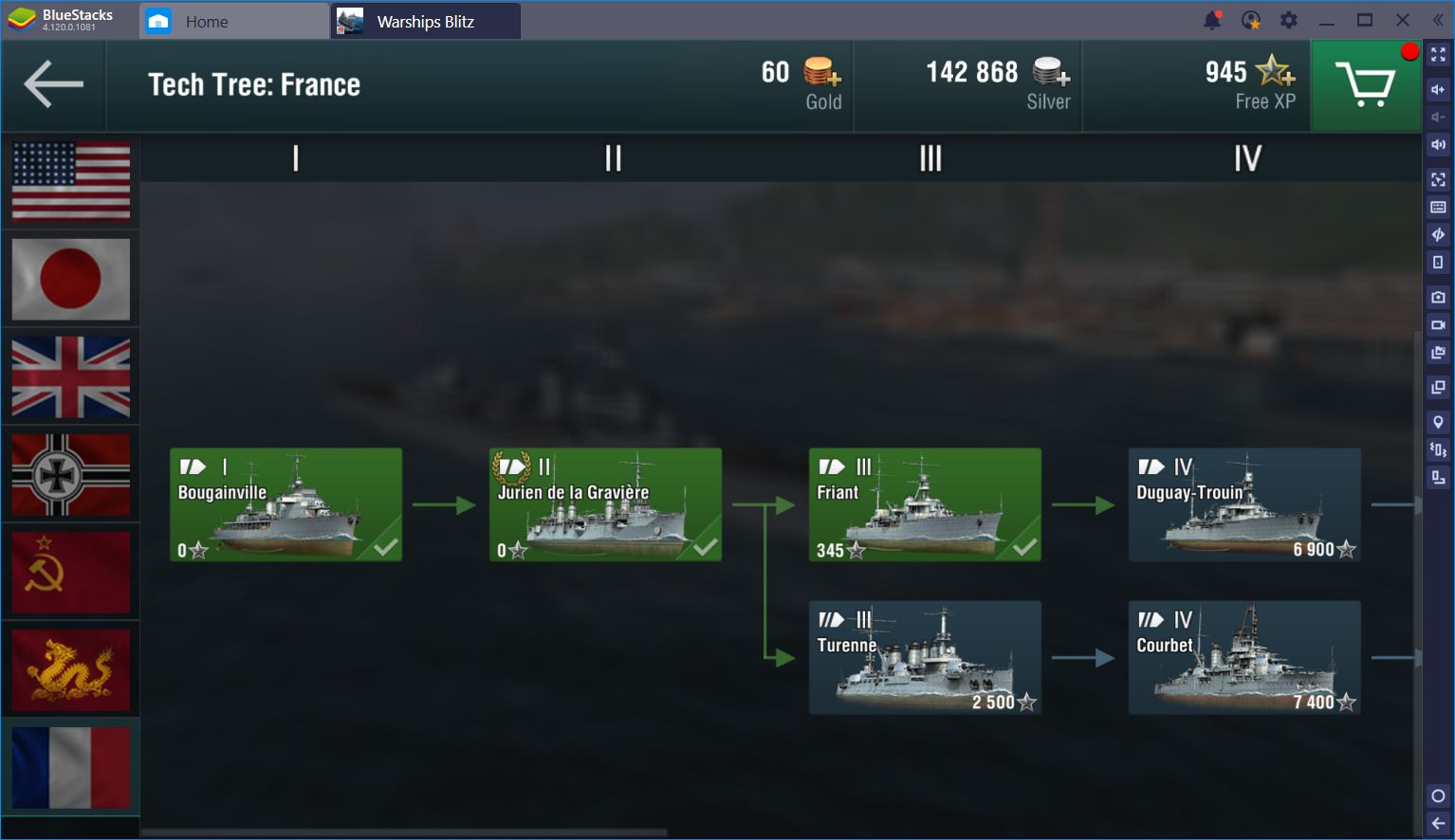 A Glance at the Upgrade System in World of Warships