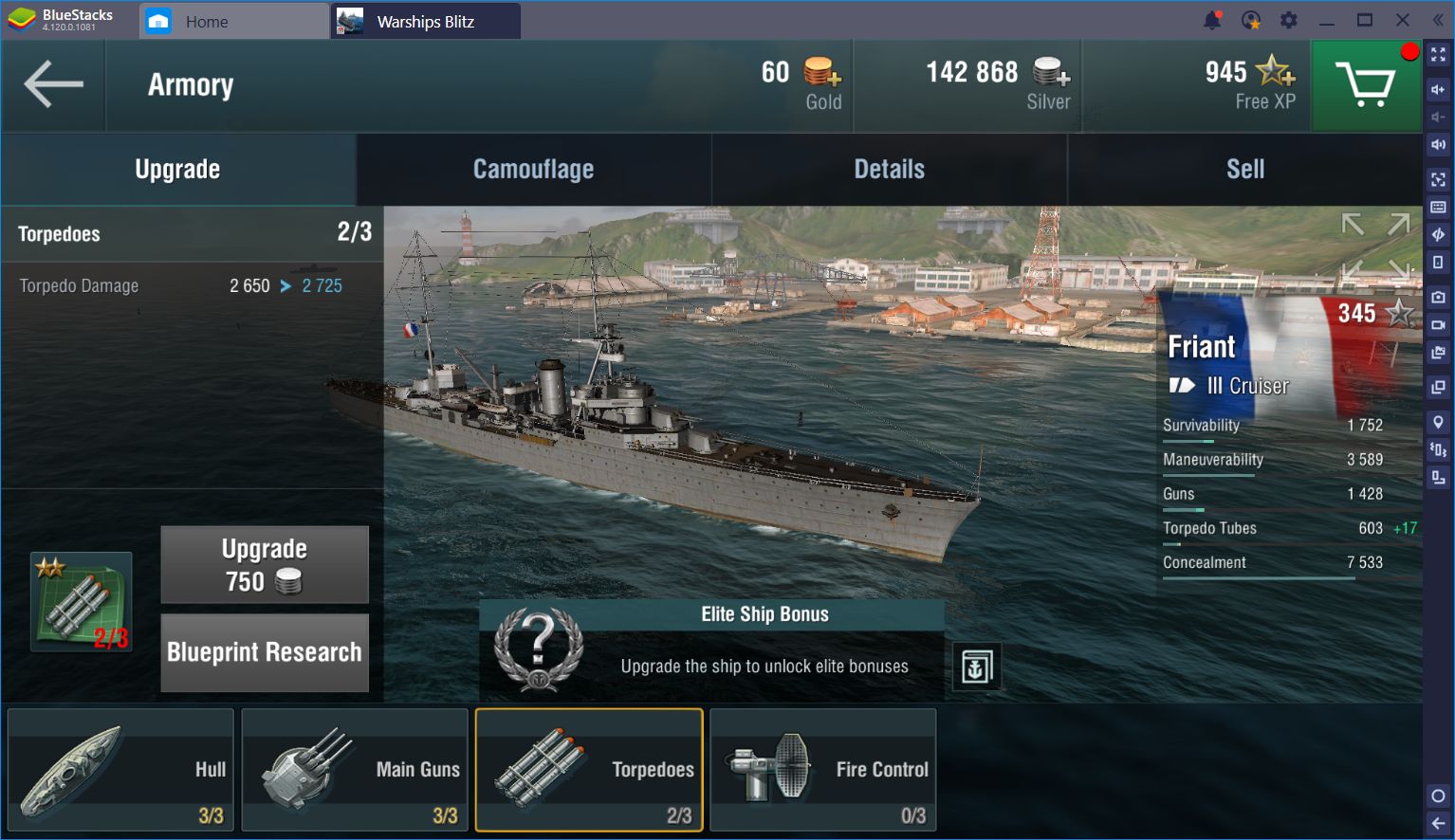 world of warships best ship upgrades