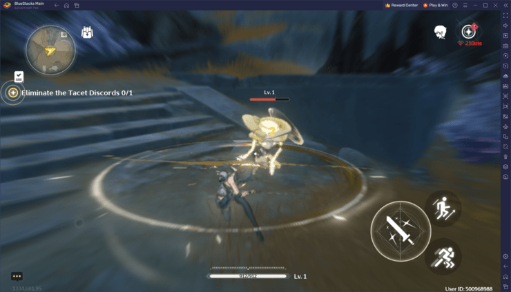 Wuthering Waves on PC with BlueStacks Features Gamepad Support
