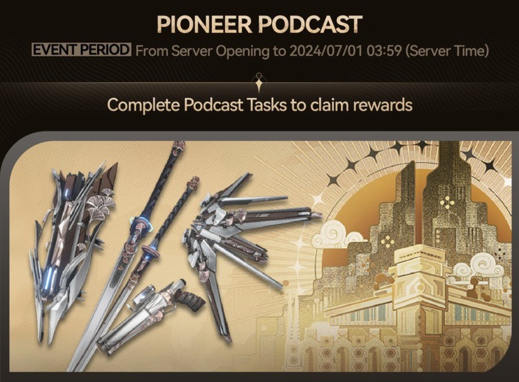 Wuthering Waves Version 1.0 – New Resonators, Weapons, and Pioneer Podcast Event