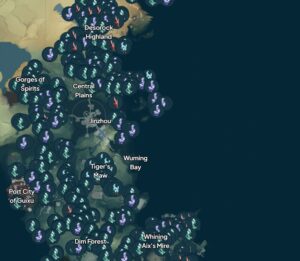 Wuthering Waves Map Guide – All the Important Resource Locations Revealed