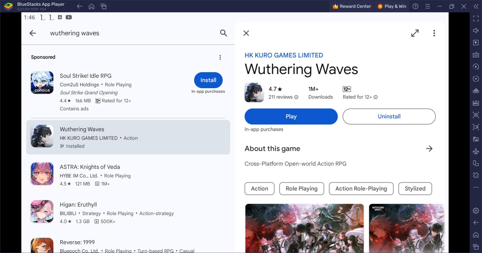 How to Play Wuthering Waves on PC with BlueStacks