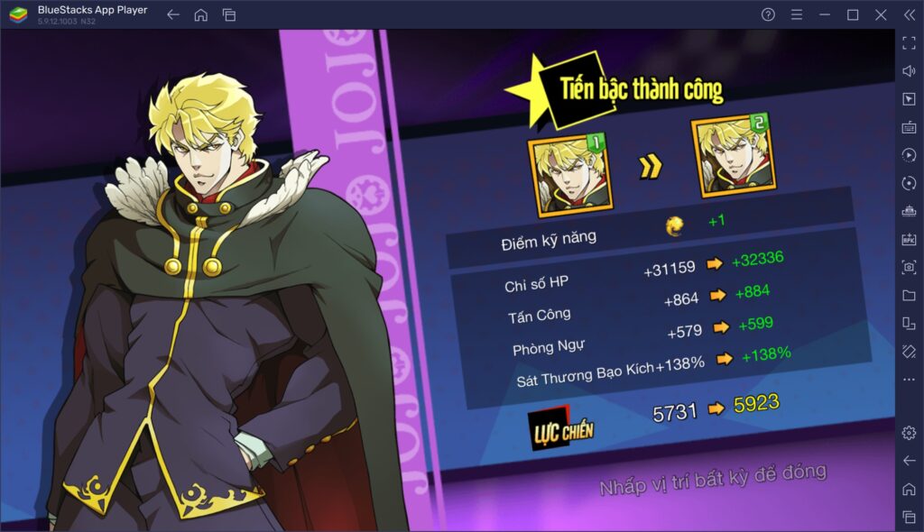 Ý Chí Bất DiệtStand Đại Chiến Cẩm Nang Cho Người Mới BlueStacks