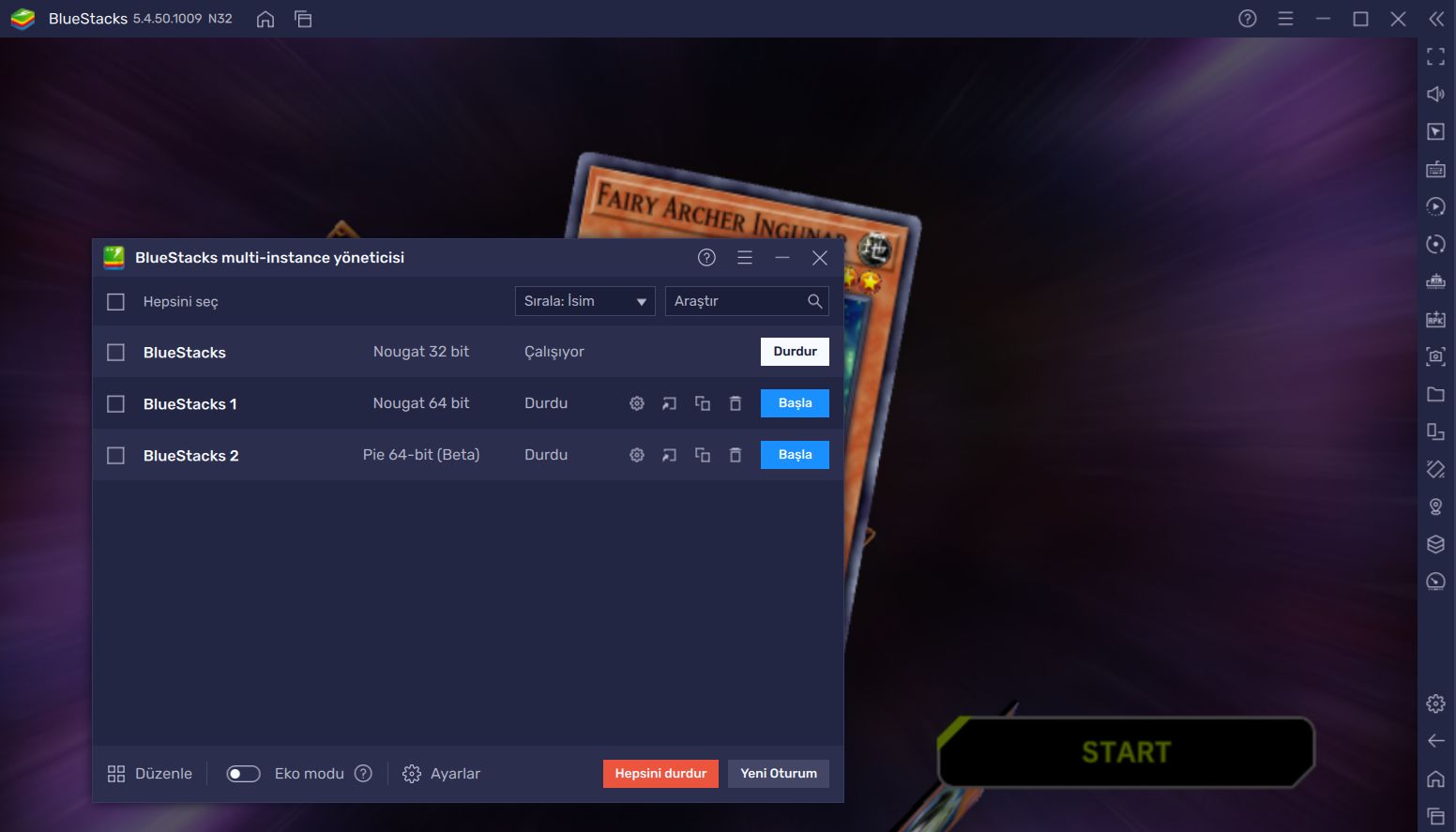 BlueStacks ile Çoklu Yu-Gi-Oh! Master Duel Desteleri Oluşturun